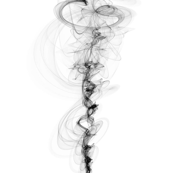 Fumaça de cigarro em branco - Foto, Imagem