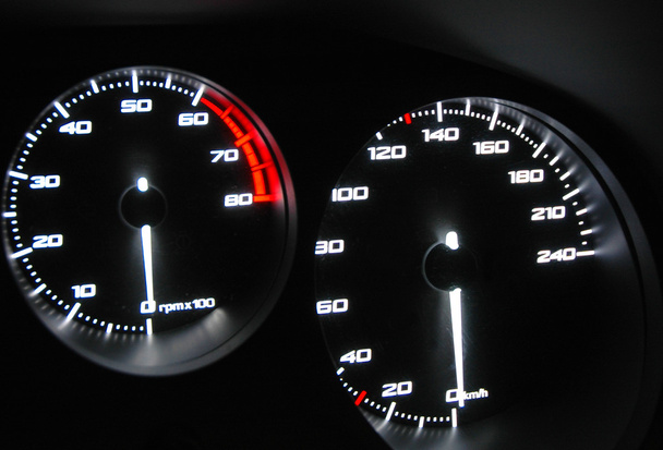 hız göstergesi ve takometre - Fotoğraf, Görsel