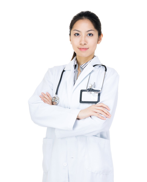 Asian female doctor - 写真・画像
