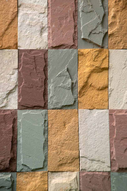 Brick wall pattern texture background old brick modern architecture. - Zdjęcie, obraz