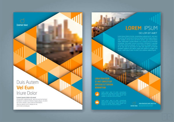 минимальные геометрические формы фон для оформления бизнес-ежегодного отчета книга обложки брошюры плакат - Вектор,изображение