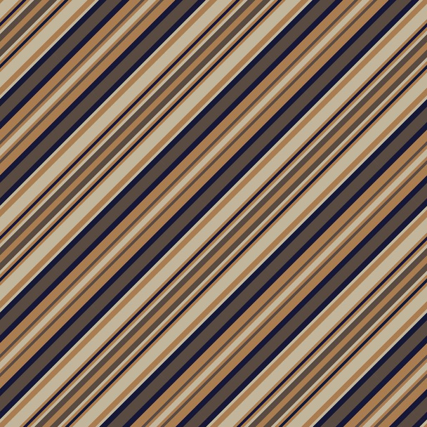 Brown Taupe diagonal striped seamless pattern background suitable for fashion textiles, graphics - Vector, Image