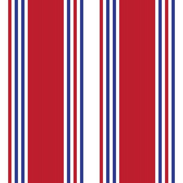 Fondo de patrón inconsútil rayado vertical rojo y azul adecuado para textiles de moda, gráficos
 - Vector, imagen