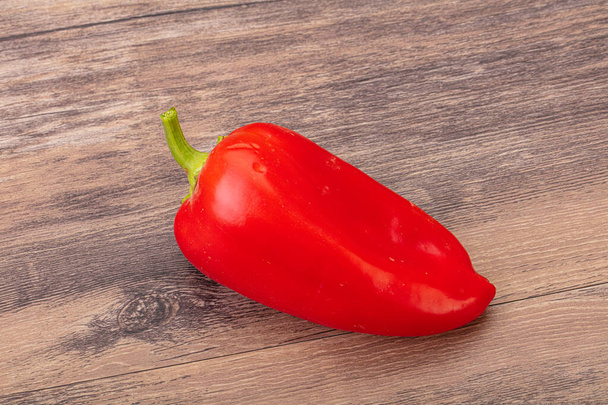 Sweet Red Bell Bulgarian pepper isolated - Photo, Image