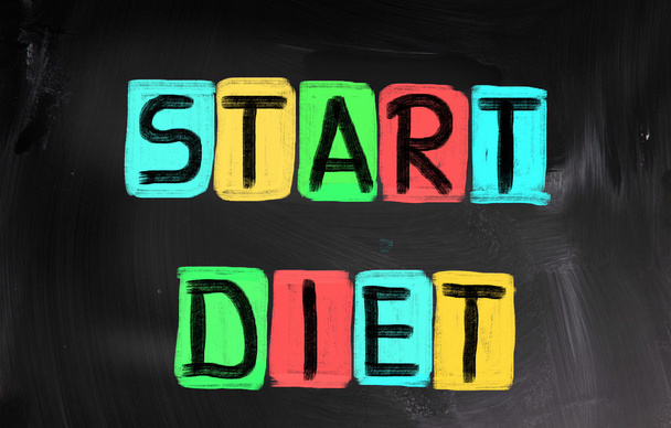 Start dieet concept - Foto, afbeelding