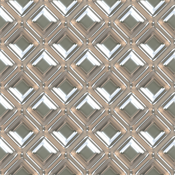 Seamless brushed bulkhead metal pattern - Photo, Image