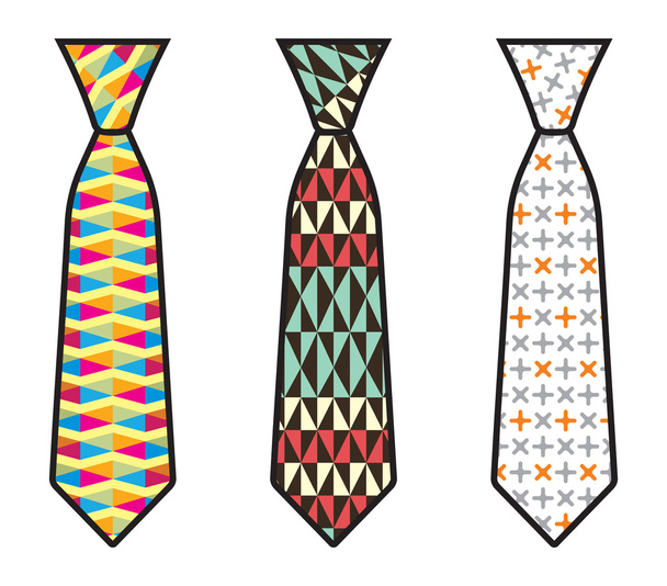 Set cravatta
 - Vettoriali, immagini
