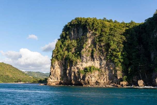 Saint Lucia, West Indies - Roseau bay, near Marigot bay - Photo, Image