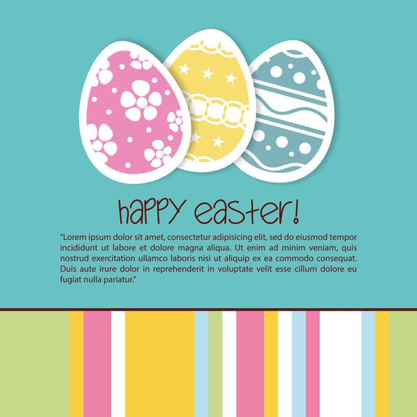 Boldog Húsvétot! - Vektor, kép