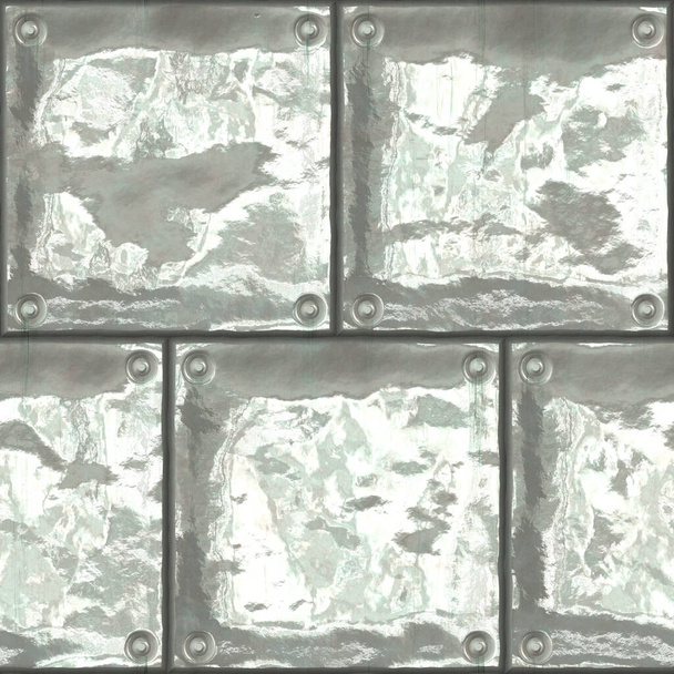 Безшовне спотворення металевого фону аркуша
 - Фото, зображення