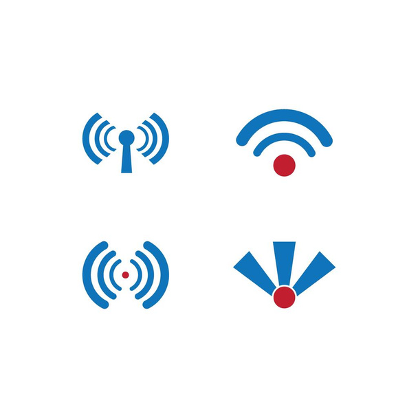 wifi logo vektori suunnittelu kuva  - Vektori, kuva