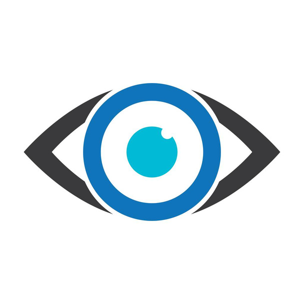 Pielęgnacja oczu Projekt szablonu logo - Wektor, obraz