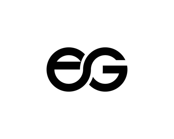 Например, GE LETTER LOGO DESIGN VECTOR TEMPLATE. Дизайн логотипа GE. - Вектор,изображение