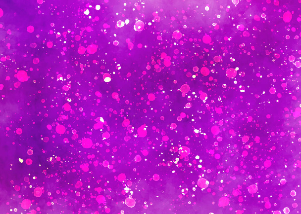Modern painting .Painted paper , canvas , wall . Abstract background in magenta tones textured with paint drops - 写真・画像