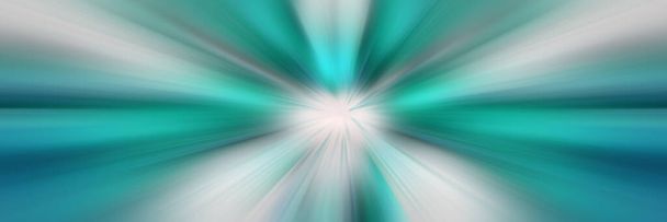 Abstract azure background. Bright flash of light. Light explosion from central point. Holy magic glow. Sparkling Rays of Light. - Photo, Image