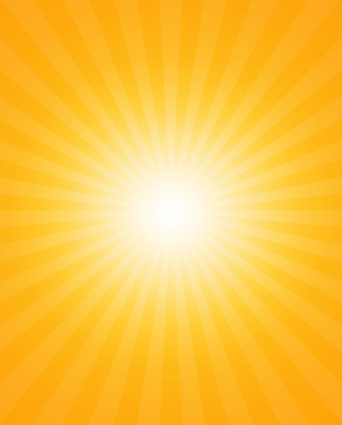 güneş ışınları - Vektör, Görsel