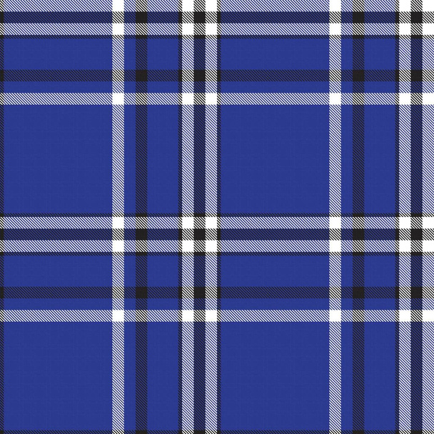 Patrón sin costura texturizado a cuadros Blue Glen adecuado para textiles y gráficos de moda
 - Vector, imagen