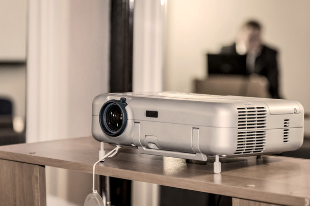 Projector on office table - Photo, Image