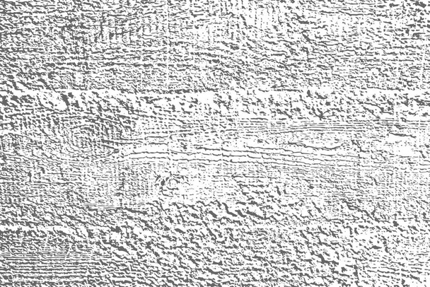 Textura grunge de una antigua superficie de madera. Fondo natural monocromo de tablas envejecidas. Plantilla superpuesta. Ilustración vectorial - Vector, Imagen