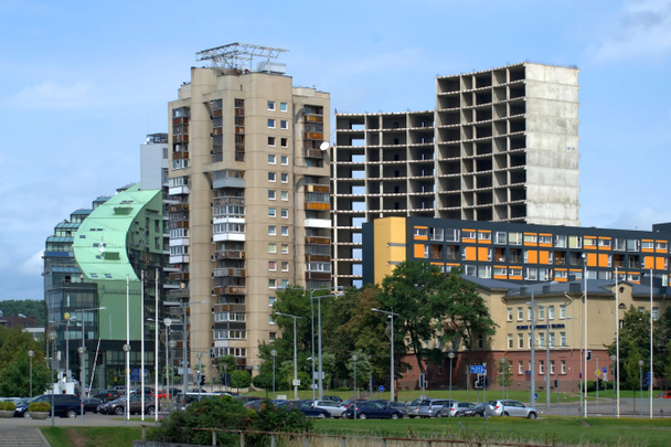vilnius city center építési - Fotó, kép