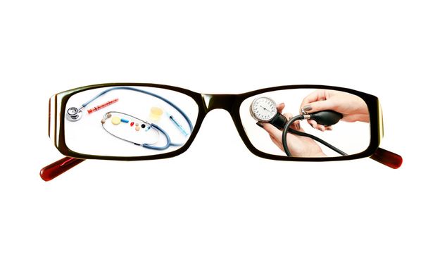 malby na brýle s lékařskou tématikou - Fotografie, Obrázek