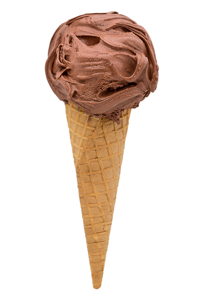 nutella flavor ice cream - Foto, Imagem