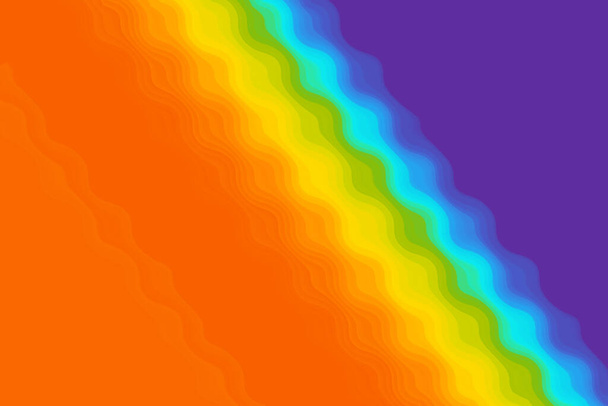 Элегантные цветовые градации Обои с размытым и ярким цветом радуги для сайта, баннер. - Фото, изображение