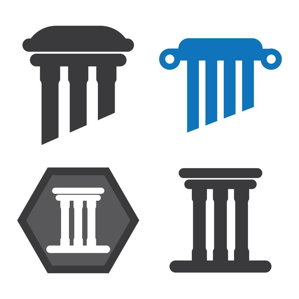 column Logo vector Template - Vector, Image