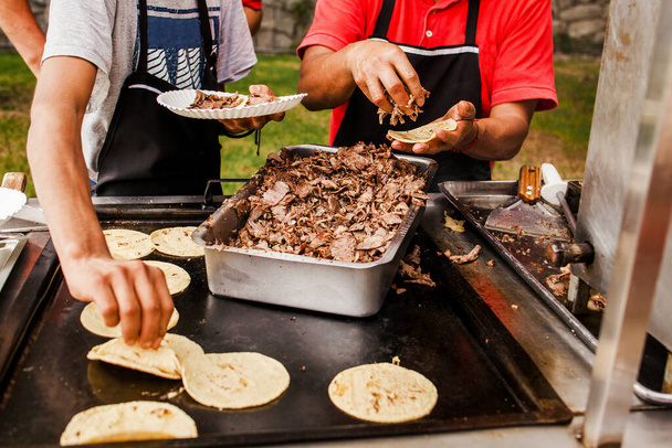 Tacos al Pastor mexicain à Mexico - Photo, image