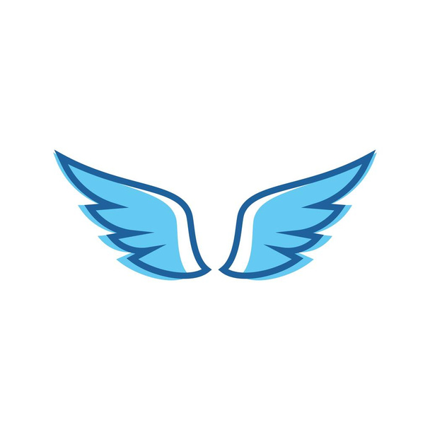 Illustration d'aile logo et symbole vectoriel - Vecteur, image