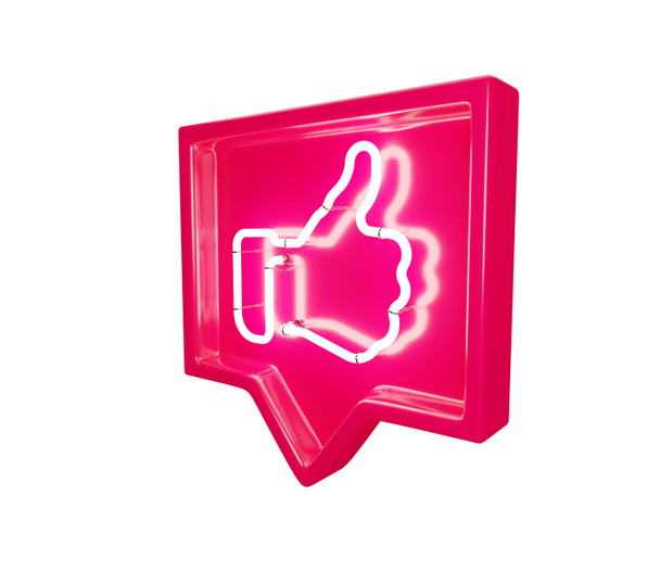 Internet, business, Technology and network concept. Like. Like icon. Like symbol. Like sign. Thumb up icon. - Photo, Image