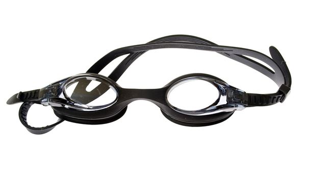 lunettes de natation isolées sur blanc - Photo, image