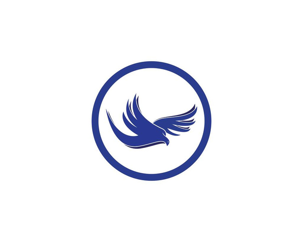 Falcon eagle wings logo vector - Vector, Image