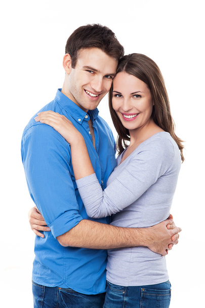 Young couple hugging - Foto, afbeelding