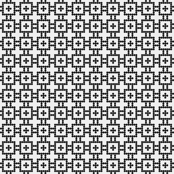 абстрактные геометрические черно-белые бесшовные фигуры фон, векторная иллюстрация  - Вектор,изображение