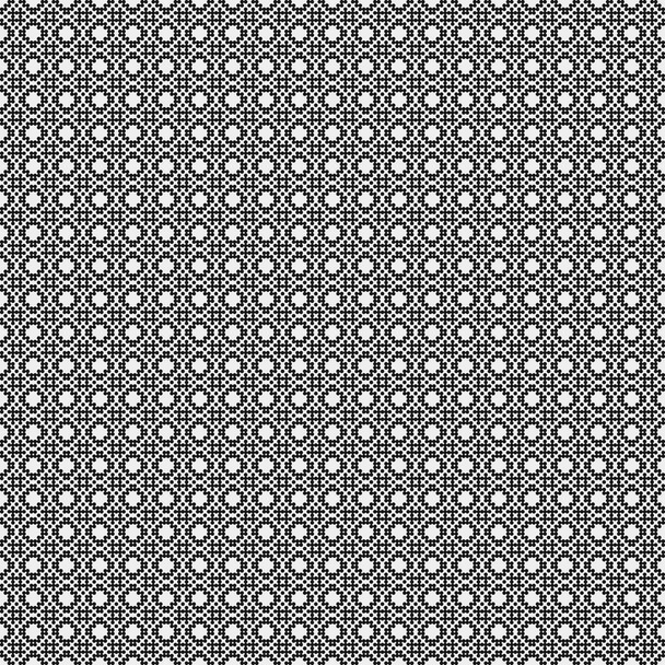 бесшовный абстрактный черный белый фон, векторная иллюстрация  - Вектор,изображение