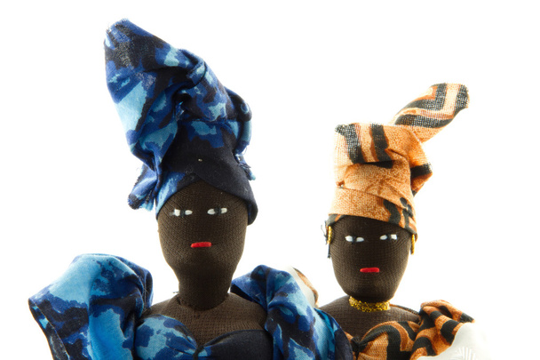 rostros de muñecas africanas
 - Foto, Imagen