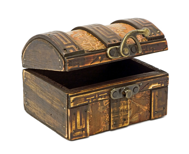 Antique wooden chest - Photo, Image