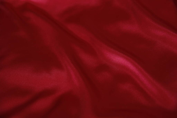 gyönyörű vörös szövet absztrakció - Fotó, kép