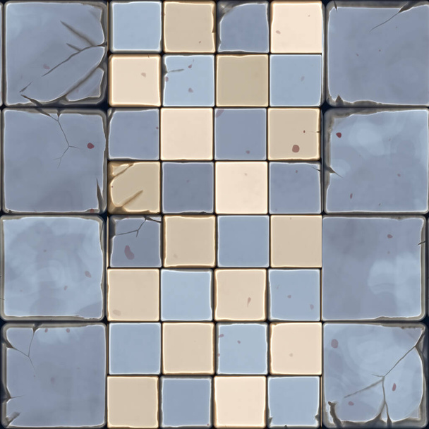 Repeating ceramic mosaic pattern   - Photo, Image
