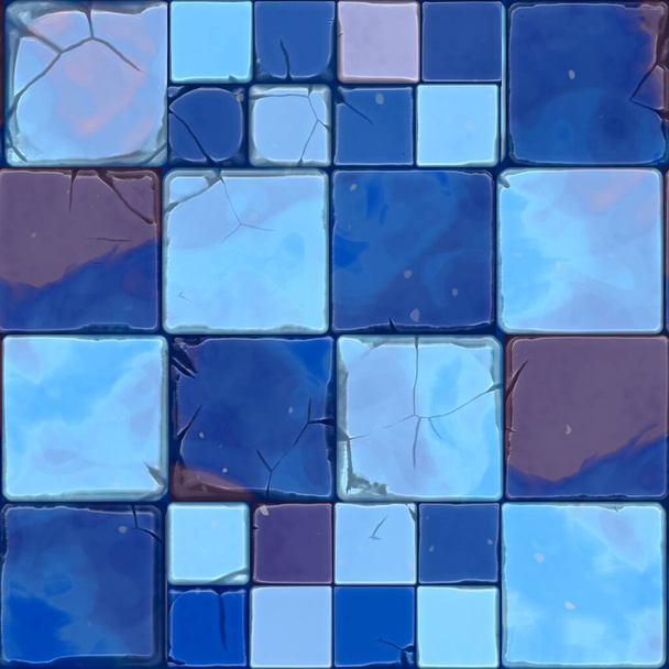 Repetir patrón de mosaico de cerámica   - Foto, imagen