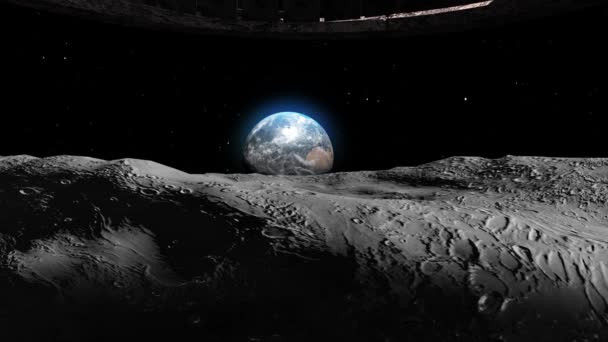 Літаюча тарілка ufo прямує до Землі з Місяця Тінь лиття, Реалістичний вид на космос Кінематографічне бачення, концепція вторгнення
 - Кадри, відео
