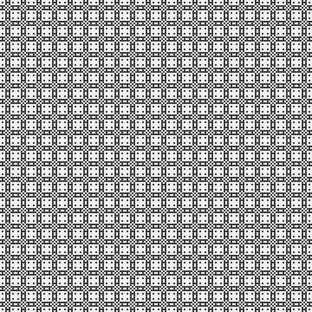 répétition simple géométrique abstrait noir fond blanc, illustration vectorielle  - Vecteur, image