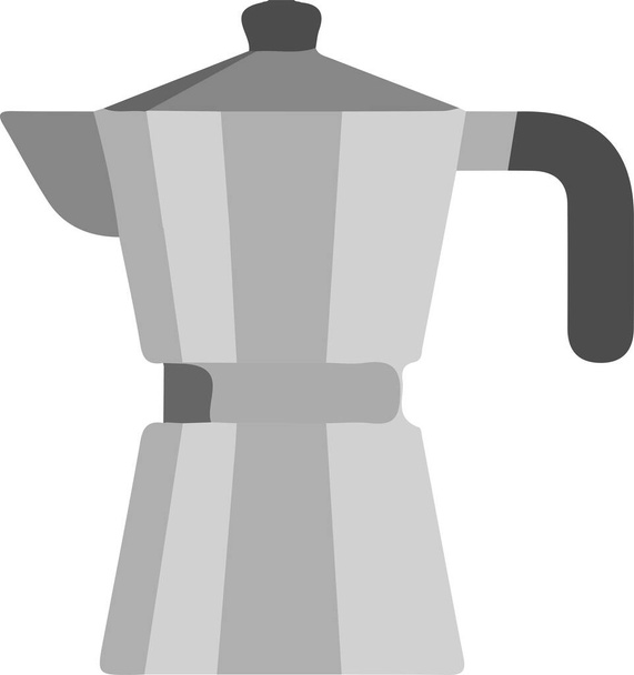 чайний горщик Векторна ілюстрація ізольована на фоні
 - Вектор, зображення