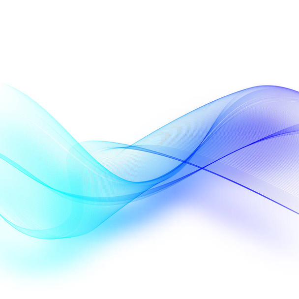 Abstract vector background in blue color. Flyer brochure design eps10 - Вектор,изображение