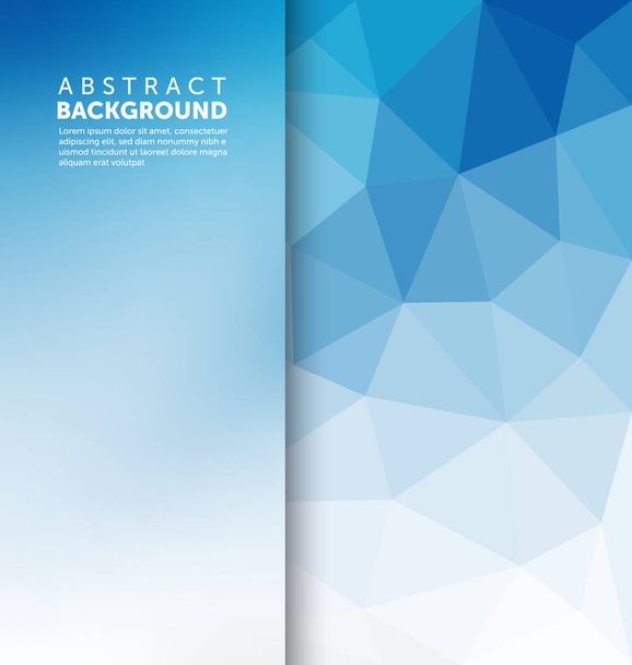 abstract geomertic banner, vector illustration  - Vector, Imagen