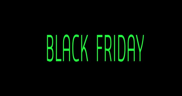 Banner prodeje Black Friday Neon - Záběry, video