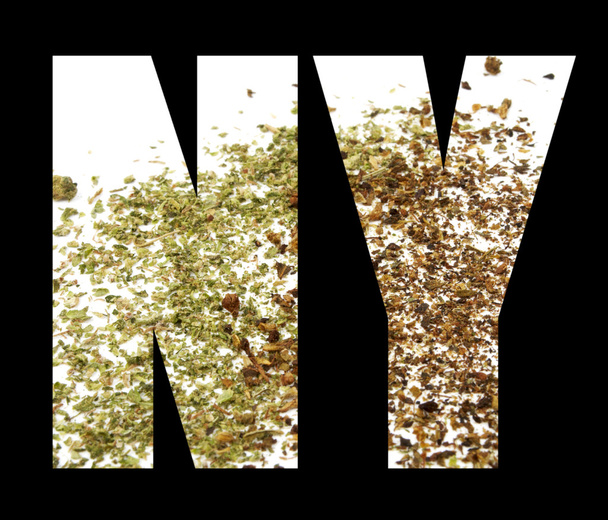 Marijuana, New York Symbole et icône, NY
 - Photo, image