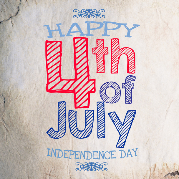 Feliz día de independencia 4 de julio
 - Foto, imagen