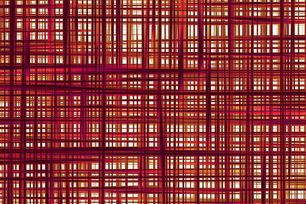 Plexus carré brun abstrait   - Photo, image